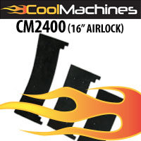 CM2400 16" Heavy Duty Airlock Seals