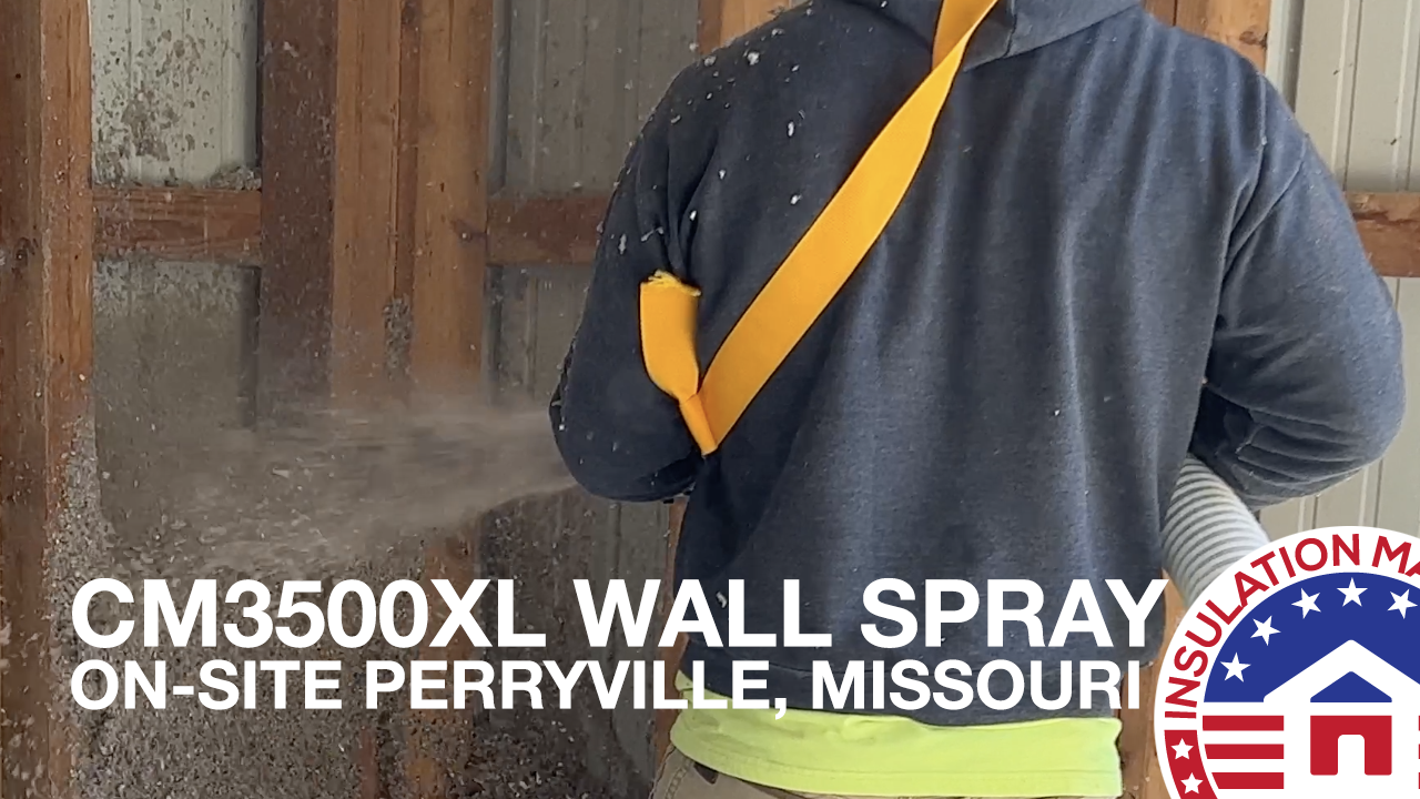 CM3500XL Wall spray cellulose Perryville, Missouri