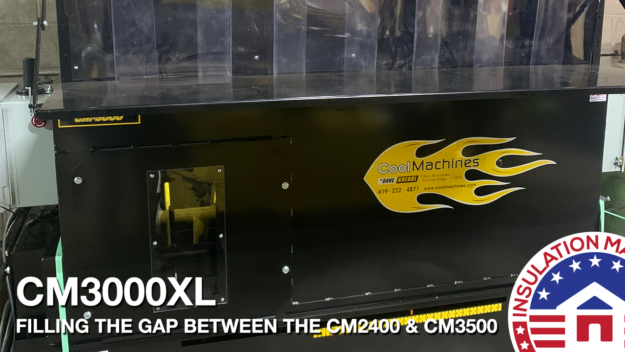 CM3000XL Insulation Blower by Cool Machines: Fills the Gap Perfectly!