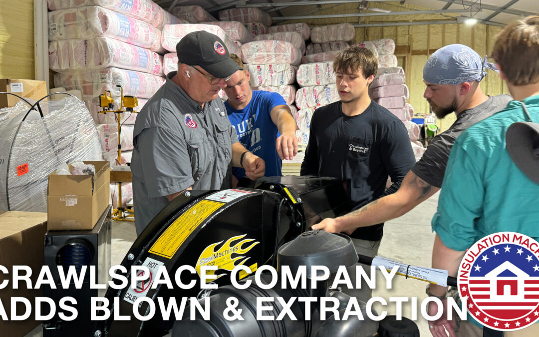 insulation machine vacuum blower for crawlspace company