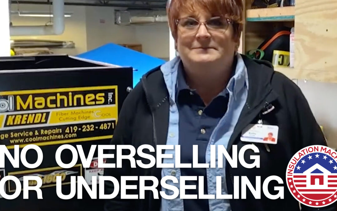 InsulationMachines.net does not oversell or undersell insulation blowers and vacuums