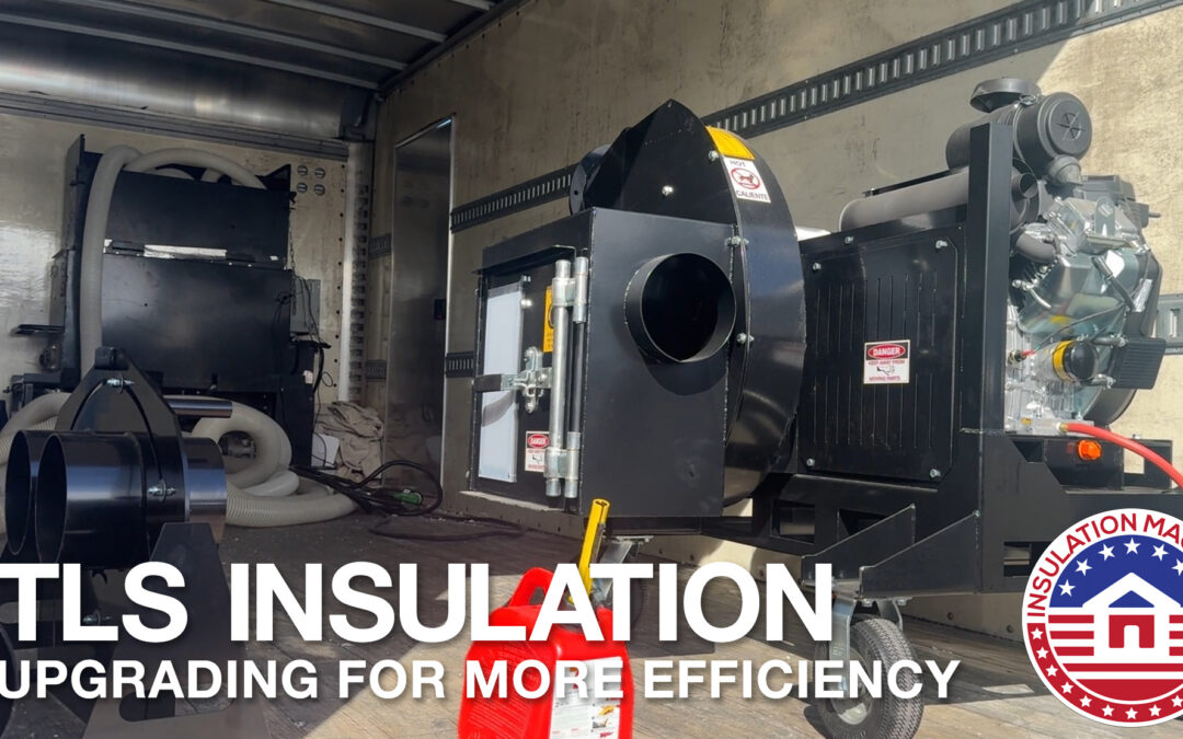 TLS Insulation: Boosting Efficiency with the CM3000XL Blower
